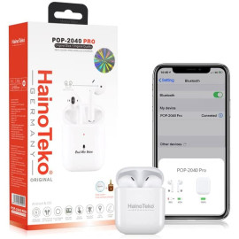 Haino Teko Germany pop 2040 pro  Wireless Air Pods With Free Cover & Wireless Charger price in uae