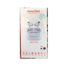 Haino Teko Germany Anc 3 Pro Wireless Air Pods With Free Cover & Wireless Charger price in uae