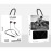 Neck Band Stereo Sports Wireless Headphones HP17 in uae