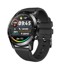 Lazor C1 SmartWatch SW31 1.28 inch Full Touch Screen with Bluetooth Health Tracker - Black price in uae