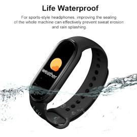 M8 Smart Sports Bracelet Fitness Band with Heart Rate Monitor Bluetooth Waterproof Pedometer For Android & iOS, Black price in uae