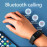 M8 Smart Sports Bracelet Fitness Band with Heart Rate Monitor Bluetooth Waterproof Pedometer For Android & iOS, Black in uae