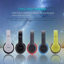 P47 Bluetooth Wireless Headphones Over Foldable Headset with Microphone Stereo price in uae