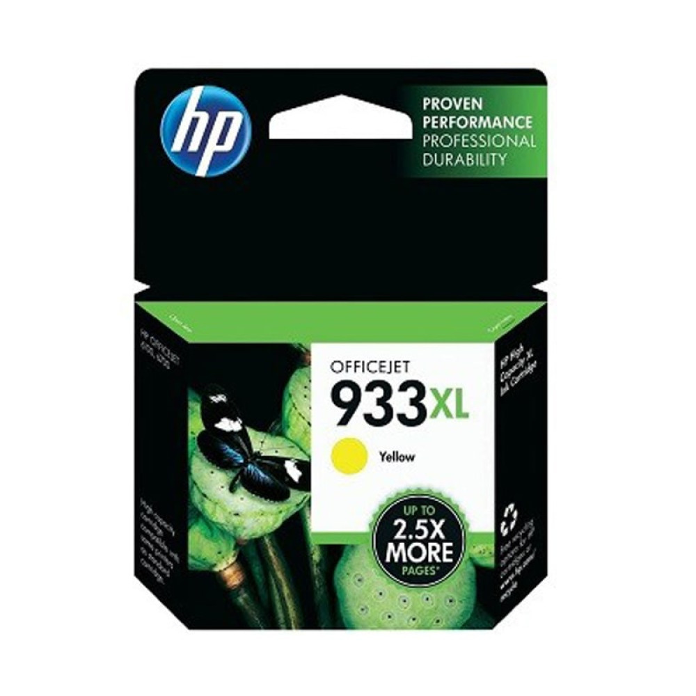 HP 933 XL High Yield Ink Cartridge, Yellow [CN056AE] price in uae