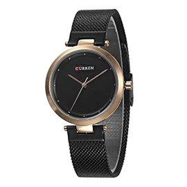Curren  Women's Stainless Steel Quartz Movement Analog Watch 9005 price in uae