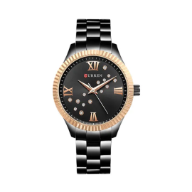 CURREN Women's Water Resistant Analog Watch WT-CU-9009- 26 mm price in uae