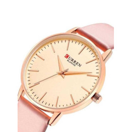 Curren Women's Leather Analog Wrist Watch 9021 price in uae