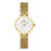 Curren Women's Waterproof Stainless Steel Mesh Band Quartz Watch 9038 in uae