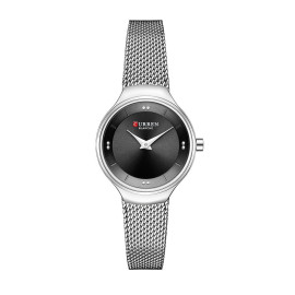 Curren Women's Waterproof Stainless Steel Mesh Band Quartz Watch 9028 price in uae