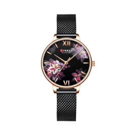 Curren Women's Water Resistant Analog Watch J4274B price in uae