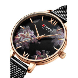 Curren Women's Water Resistant Analog Watch J4274B price in uae