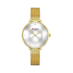 Curren Women's Stainless Steel Quartz Movement Analog Watch 9006