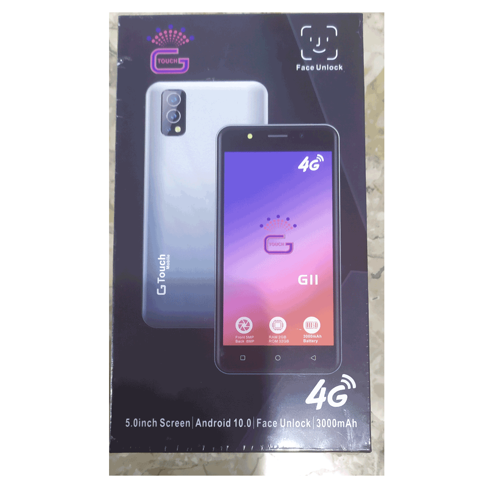 Gtouch G11 Dual Sim Smartphone(Android 10.0,5.0 Inch, 4G+WiFi,32GB+2GB)  price in uae