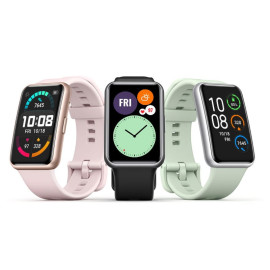HUAWEI WATCH FIT Smartwatch with Slim Metal Body, 1.64” Vivid AMOLED Display, Quick-Workout Animations, 10 Days Battery Life, Oxygen Saturation Detection, Heart Rate Monitoring price in uae