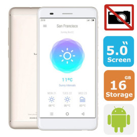 LAVA R1S WITHOUT CAMERA DUAL SIM SMARTPHONE(Android OS,5 Inch, 4G+WiFi,16GB+2GB) - Non Camera price in uae