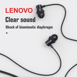 Lenovo HF130 Headphones In-ear Wired Headset 3.5mm Jack Earphone for Smartphone MP3 price in uae