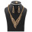 Milano 18K Gold Plated Ring, Earing & Necklace Set, M26 price in uae
