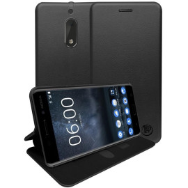 Nokia 5 Smartphone Flip Leather Cover cases & Glass Protector- FREE Back Cover price in uae