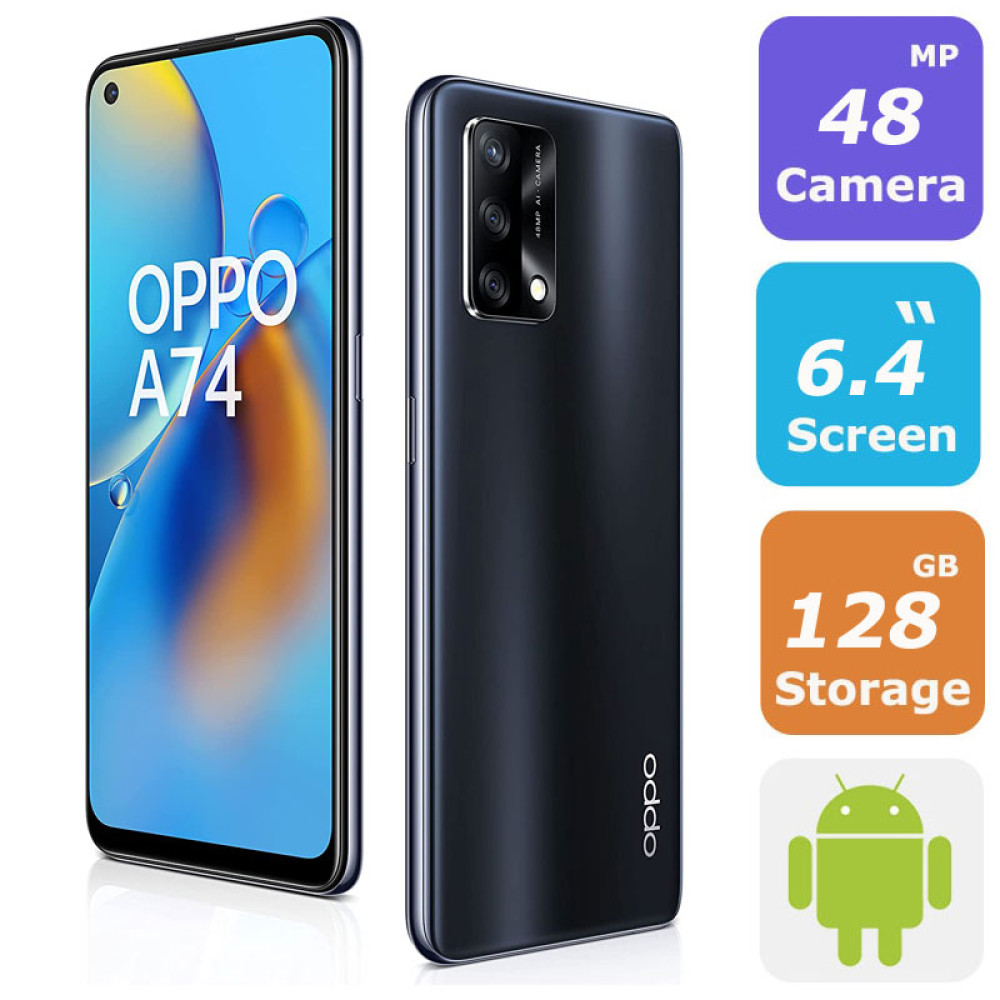Oppo A74 Smartphone 6GB RAM, 128GB ROM, Dual SIM 4G LTE price in uae