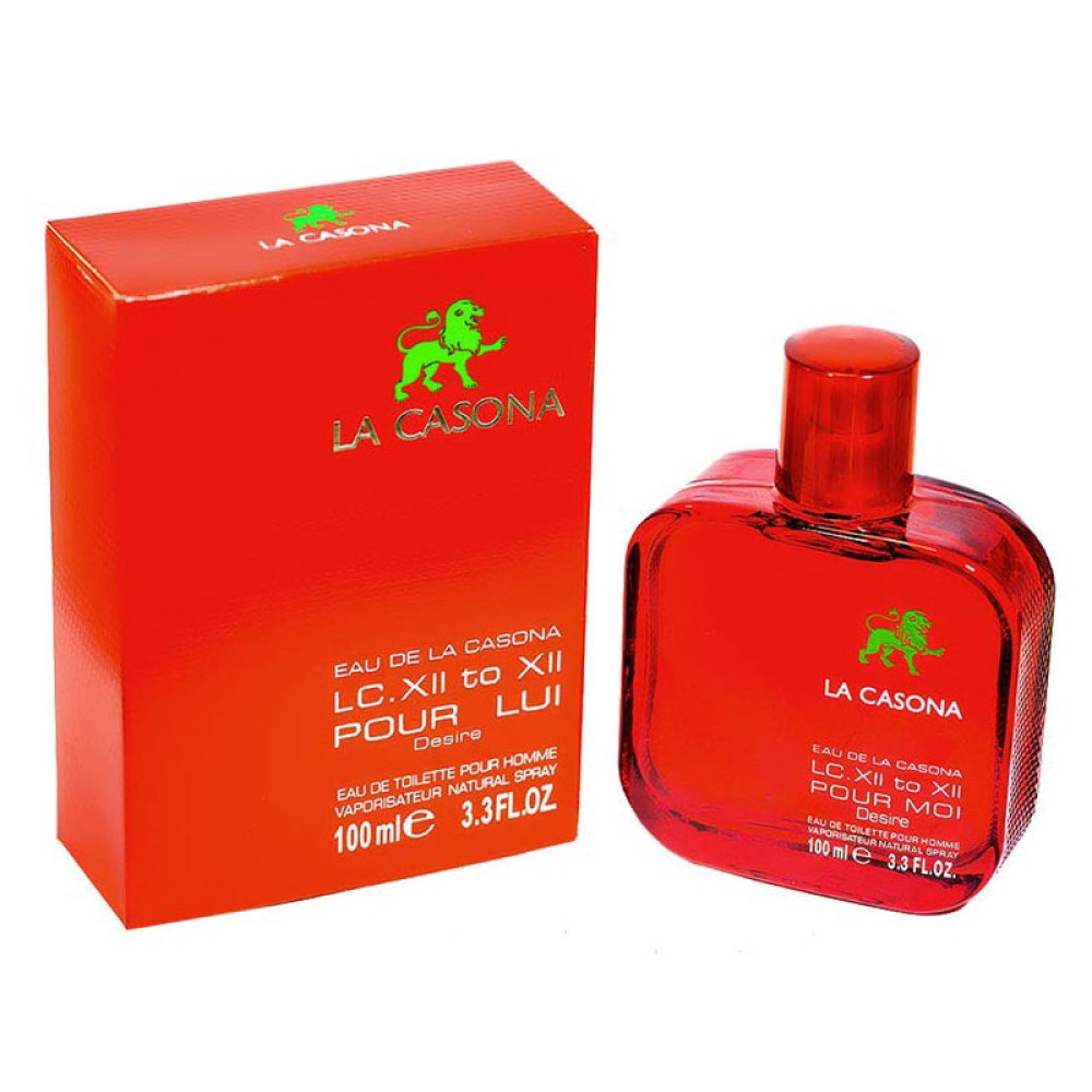 La Casona Desire Red Perfumes For Men - 100ML price in uae