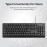 Promate EasyKey-1 Professional Ergonomic Wired Keyboard in uae
