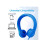 Promate Kids Headset, High Quality Volume Limited Wired Headphones with Child Safe Foam Headphones for Home, Travel, Smartphones PC Music Gaming  in uae