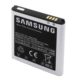 Samsung Replacement Battery For Samsung Galaxy S2 1850 mAh Black/Silver price in uae