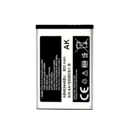 Samsung AB463446BU Replacement Battery For Samsung Galaxy E250,X208 800 mAh White/Silver price in uae