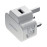 Samsung Fast Charginh Travel Adapter UK 3 Pin 2AMP White in uae