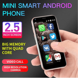 SOYES XS11 Smartphone 1GB+8GB Android 3G Wifi GPS Google Play Super Mini Pocket Cell Phone price in uae