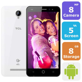 TCL P588L Smartphone (Android 5.1,5.0 Inch, 4G+WiFi,8GB+1GB) price in uae
