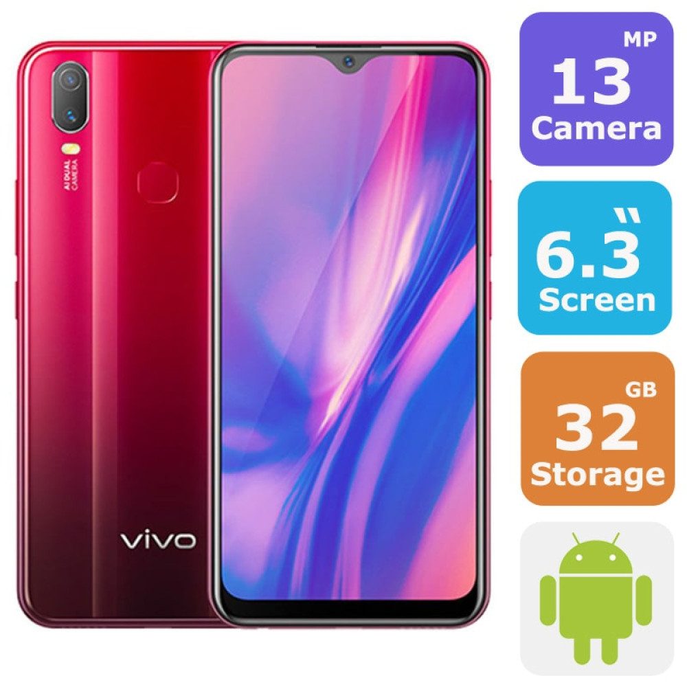 Vivo Y11 Dual Sim Smartphone(Android OS,6.35 Inch, 4G+WiFi,32GB+3GB) price in uae