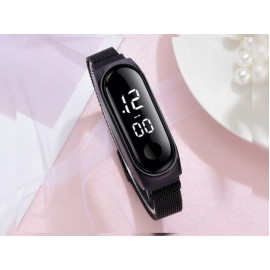4PCs Digital Magnet Strap Watches price in uae