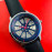 Keep Moving Men's Leather Mechanical Watch - K1636A in uae