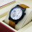 Keep Moving Men's Leather Mechanical Watch in uae