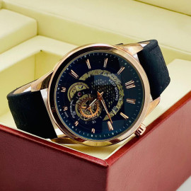 Keep Moving Men's Leather Mechanical Watch - K2029 price in uae