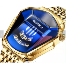 Hoursly 2021 Ladies Watch Locomotive Trend Watches Unique Design Waterproof Quartz Watch price in uae