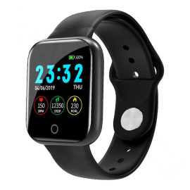 i5 Smart Watch Heart Rate Monitor Waterproof Fitness Tracker Blood Pressure Smartwatch price in uae