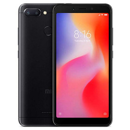 Xiaomi Redmi 6 Dual Sim Smartphone(Android 8.1,5.45 Inch, 4G+WiFi,64GB+4GB) - Free Cover case