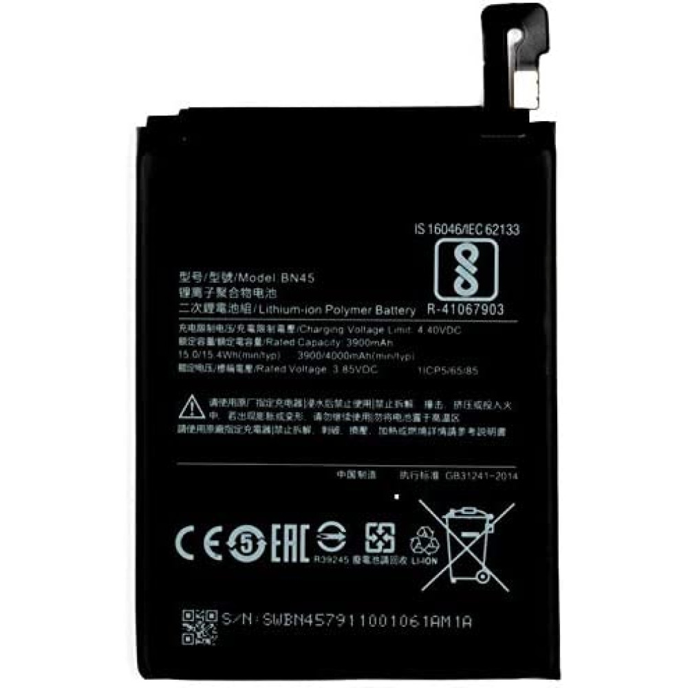 Original Replacement Battery BN45 For Xiaomi Mi note2 Redmi Note 5 Note5 4000mAh  price in uae