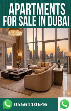 Apartments for Sale in Dubai