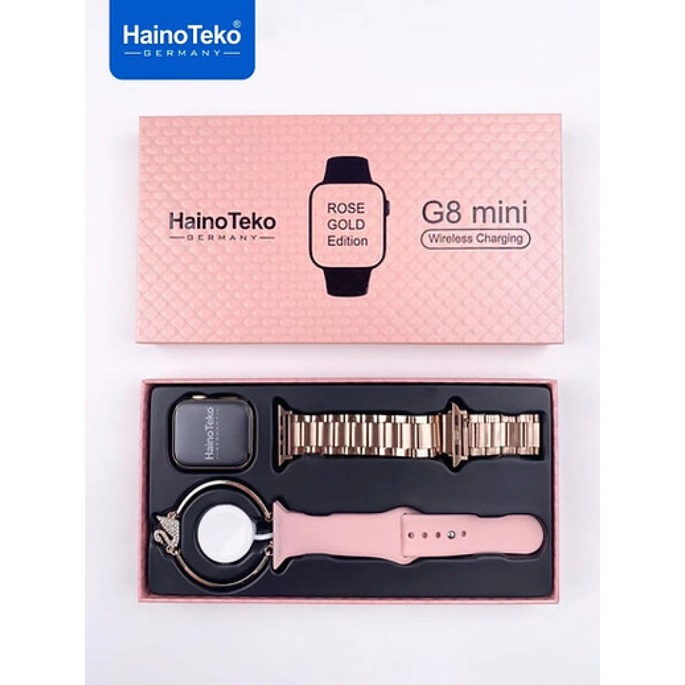HainoTeko G8 Mini Rosegold Edition Smart Watch price in uae, review and