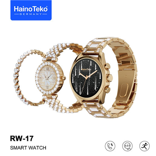Haino Teko Germany RW-17 High-Quality Bluetooth Calling HD Smartwatch - COMBO  Haino Teko Germany RW-17 High-Quality Bluetooth Calling HD Smartwatch - COMBO Price In UAE
