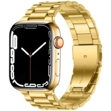 Haino Teko Germany G8 Max Golden Edition Smart Watch 45mm, Bluetooth Call, Wireless Charging, One Extra Strap 