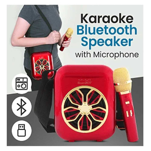 Smartberry M20 Portable Wireless Karaoke Bluetooth Speaker with Microphone  Smartberry M20 Portable Wireless Karaoke Bluetooth Speaker with Microphone Price in uae