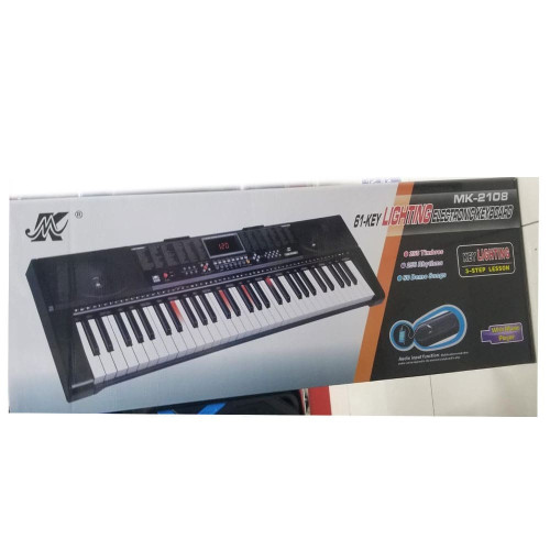 MK 2108 61-Key Lighting Electronic Piano Keyboard