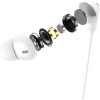 Lazor Mystic PlusWired In Ear Earphone with Stereo Sound Driver Type C Audio EA162 White, standard