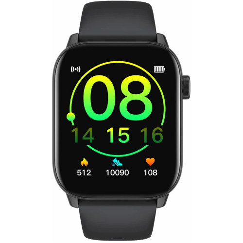 Lazor Core Smart Watch Touch Screen Multiple watch face Daily Activity Tracking with Health Tracker, Black, 1.69"  Lazor Core Smart Watch Touch Screen Multiple watch face Daily Activity Tracking with Health Tracker, Black, 1.69" Price In UAE
