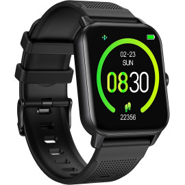Lazor Core Plus Watch SW46 1.69 inch Full Touch Screen with Bluetooth Health Tracker - Black 