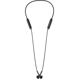 Lazor Groove X Dual Dynamic Drivers Bluetooth Headphones, Neckband Wireless Earbuds With Crossover Bluetooth 5.0 Headset Sports Earphones Audio More Than 16 Hours Playback Time Ea107 Black 